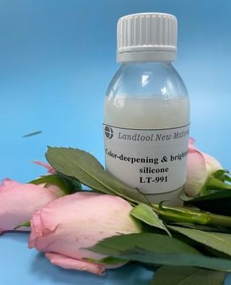 Chất làm mềm vải silicone 120g / L, Chất nhũ hóa dầu silicone trong 5 phút